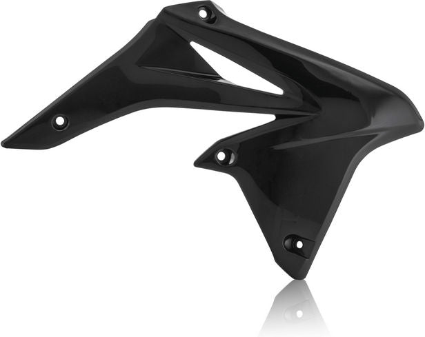 RADIATOR SCOOPS, BLACK