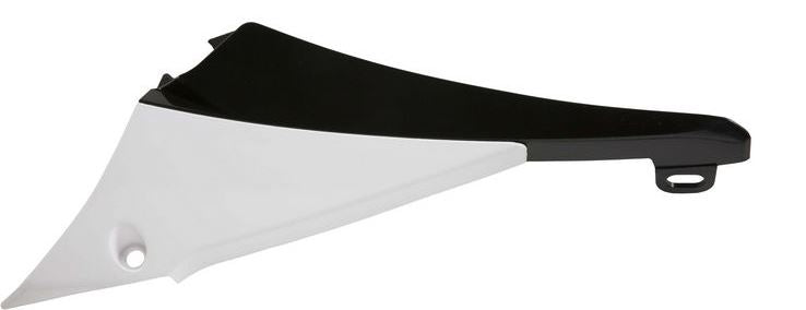 RADIATOR SCOOPS, WHITE/BLACK