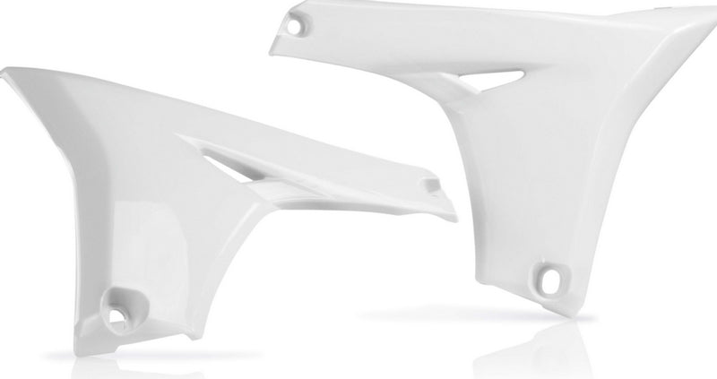 RADIATOR SCOOPS, WHITE
