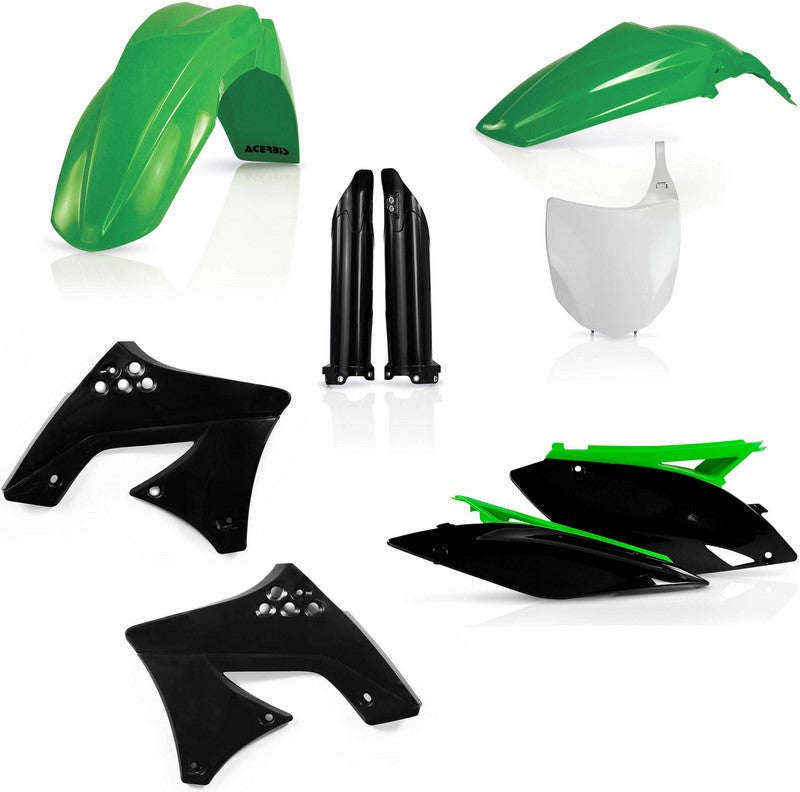 Acerbis Full Plastic Kit Kawasaki Original | 0013978.553