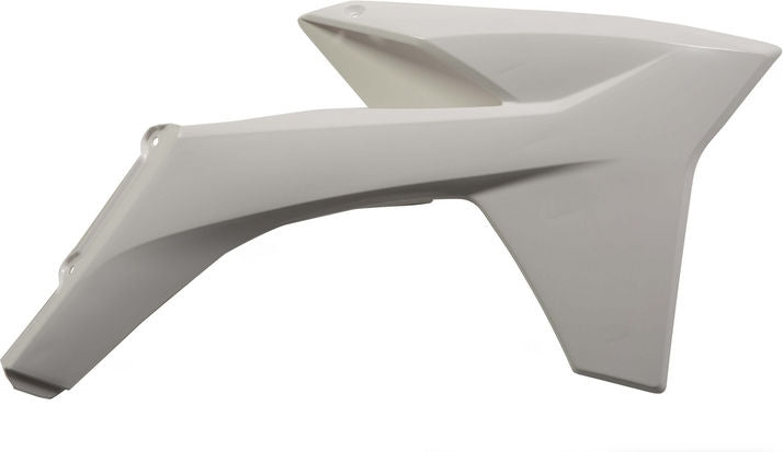 RADIATOR SCOOPS, WHITE
