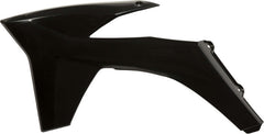 RADIATOR SCOOPS, BLACK