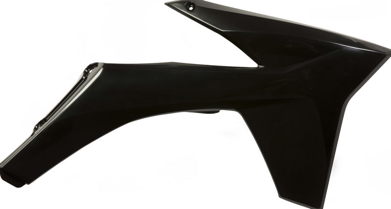 RADIATOR SCOOPS, BLACK