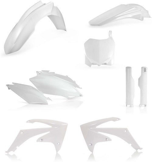 Acerbis Full Plastic Kit Honda White | 0015707