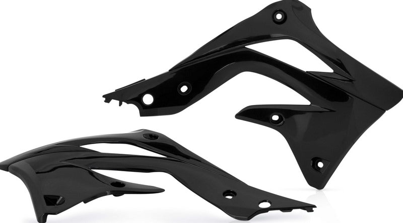 RADIATOR SCOOPS, BLACK