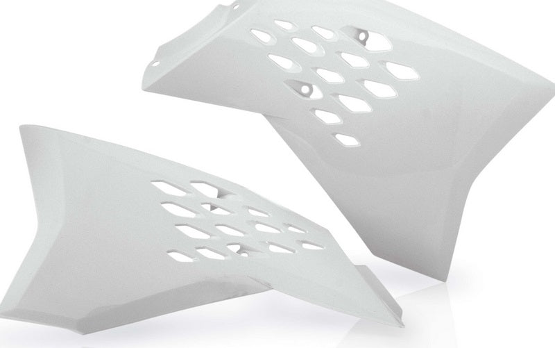 RADIATOR SCOOPS, WHITE