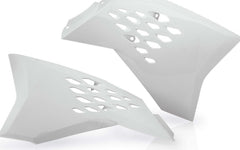 RADIATOR SCOOPS, WHITE