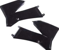 RADIATOR SCOOPS, BLACK