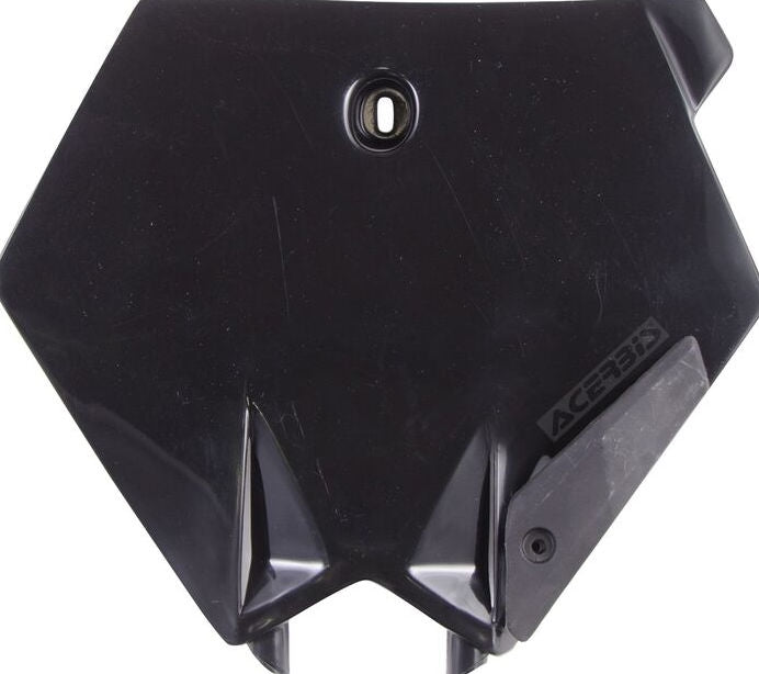 FRONT NUMBER PLATE, BLACK