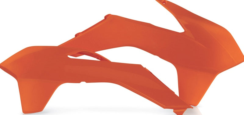 RADIATOR SCOOPS, ORANGE