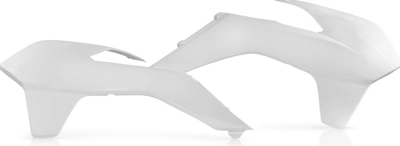 RADIATOR SCOOPS, WHITE