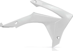 RADIATOR SCOOPS, WHITE