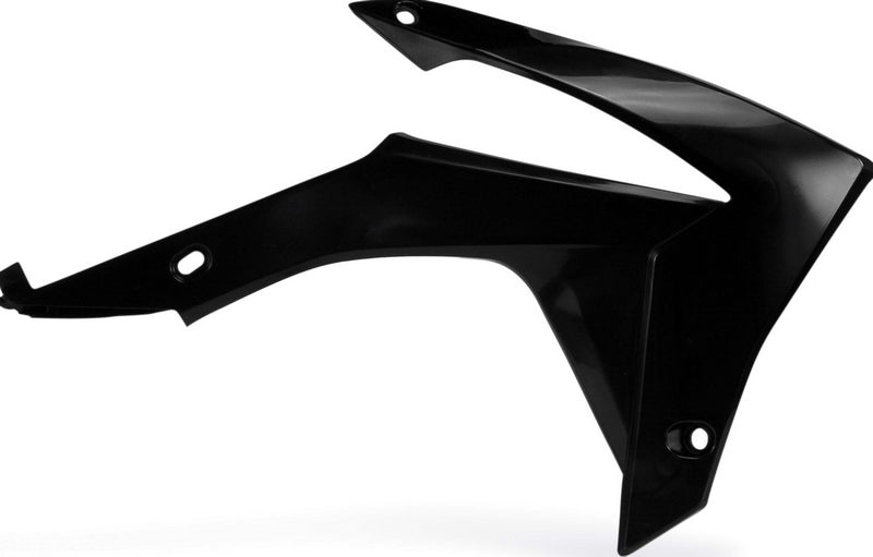 RADIATOR SCOOPS, BLACK