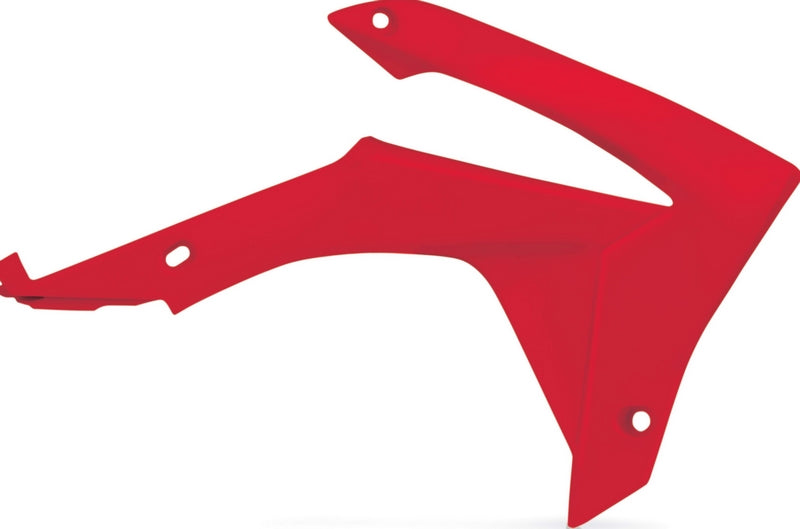 RADIATOR SCOOPS, RED
