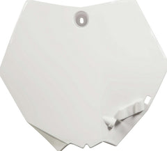FRONT NUMBER PLATE, WHITE