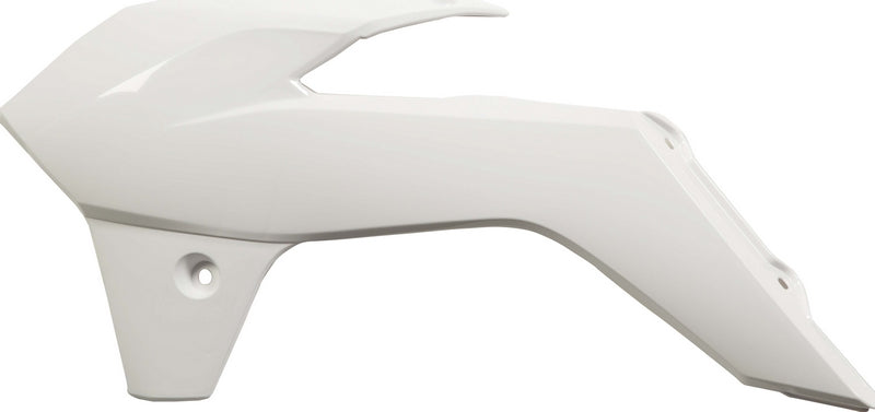RADIATOR SCOOPS, WHITE