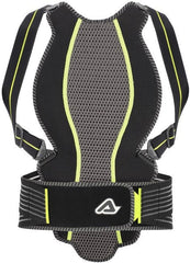 BACK COMFORT 2.0 BACK PROTECTOR, BLACK/YELLOW