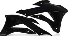 RADIATOR SCOOPS, BLACK