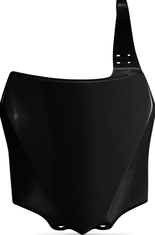 FRONT NUMBER PLATE, BLACK
