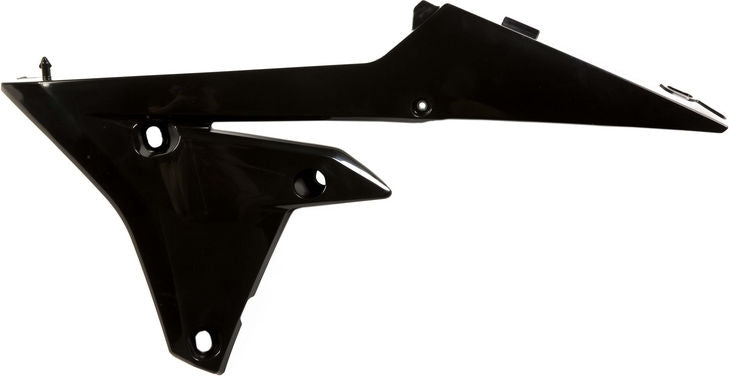 RADIATOR SCOOPS, BLACK