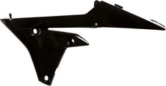 RADIATOR SCOOPS, BLACK