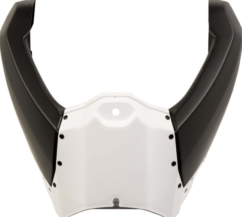 RADIATOR SCOOPS, WHITE/BLACK