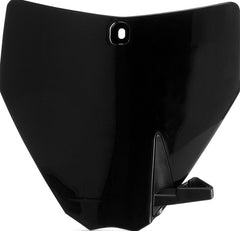 FRONT NUMBER PLATE, BLACK
