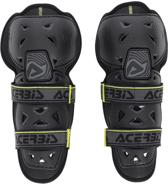 PROFILE 2.0 KID - KNEE GUARDS, BLACK/YELLOW