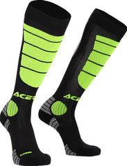 MX IMPACT SOCKS, BLACK/YELLOW, Size L/XL
