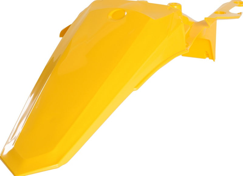 REAR FENDER, YELLOW