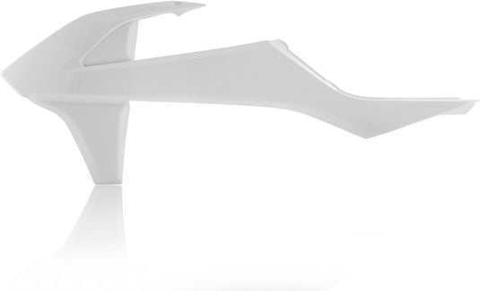 RADIATOR SCOOPS, WHITE
