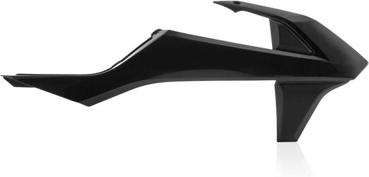 RADIATOR SCOOPS, BLACK