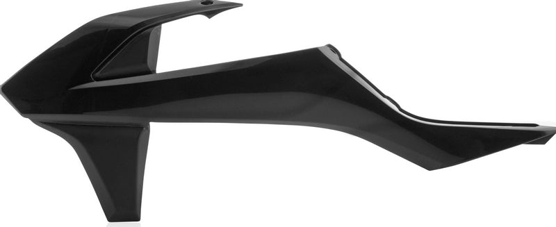RADIATOR SCOOPS, BLACK