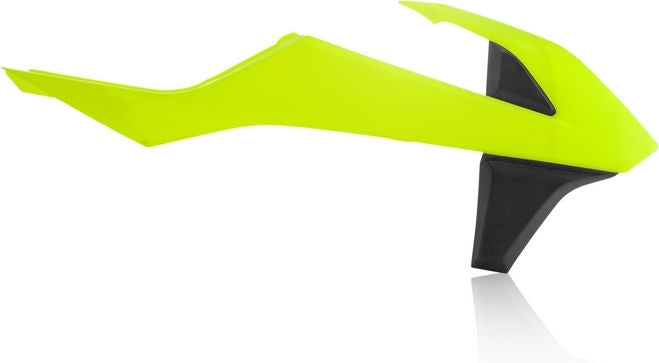 RADIATOR SCOOPS, FLUORESCENT YELLOW/BLACK