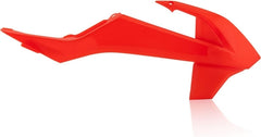RADIATOR SCOOPS, ORANGE FLUO