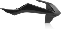 RADIATOR SCOOPS, BLACK