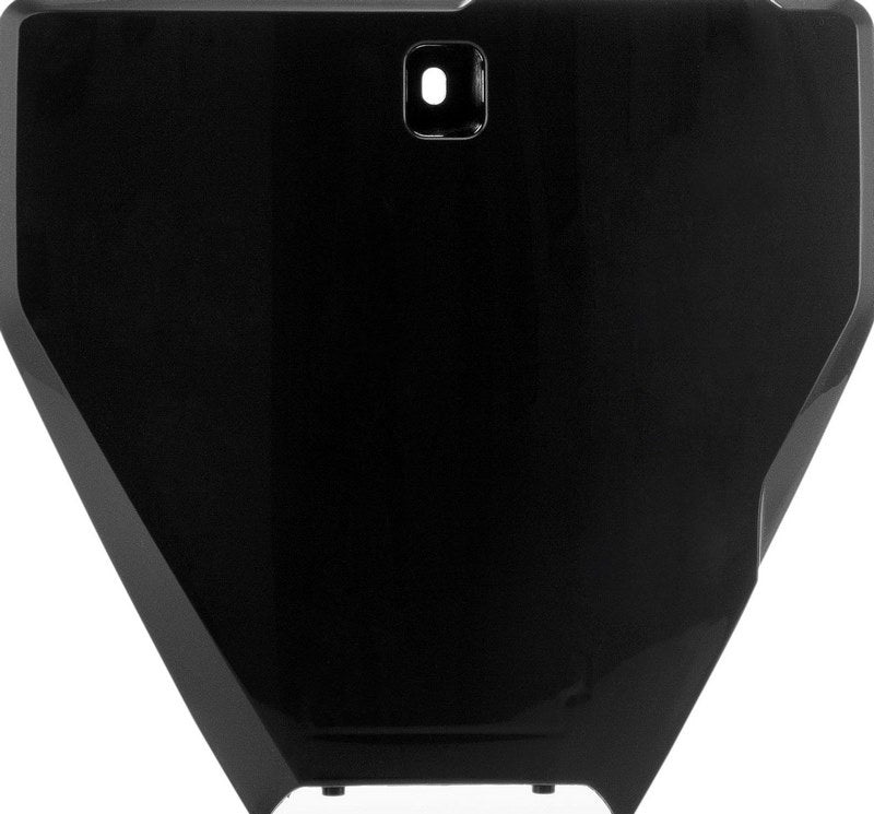 FRONT NUMBER PLATE, BLACK