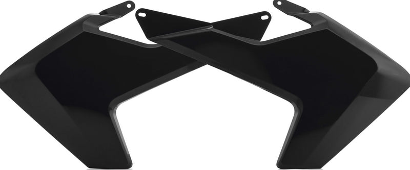 RADIATOR SCOOPS, BLACK