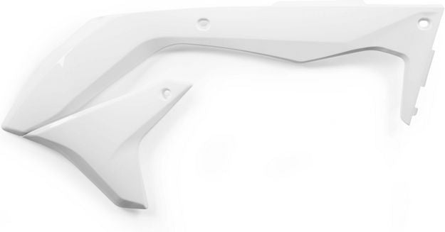 RADIATOR SCOOPS, WHITE