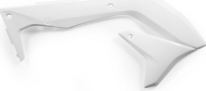 RADIATOR SCOOPS, WHITE