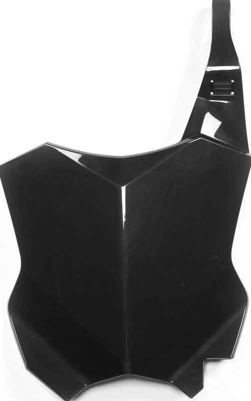 FRONT NUMBER PLATE, BLACK