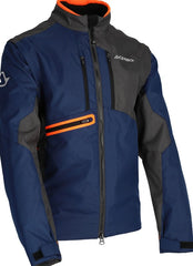 ENDURO-ONE JACKET, BLUE/GREY, Size XL