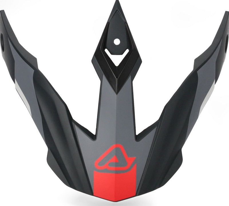 UPPER VISORS FLIP FS-606 HELMETS, GREY/RED