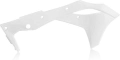RADIATOR SCOOPS, WHITE