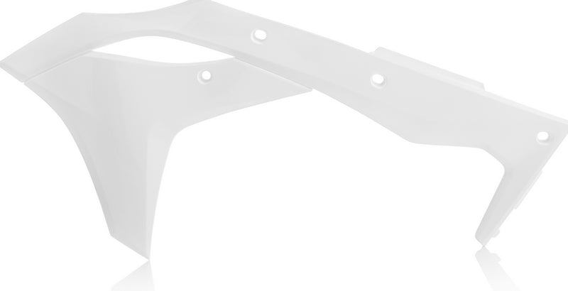 RADIATOR SCOOPS, WHITE