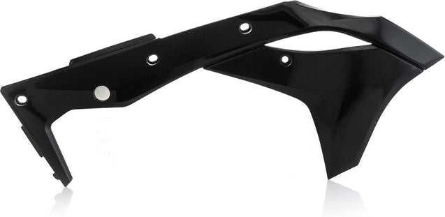 RADIATOR SCOOPS, BLACK