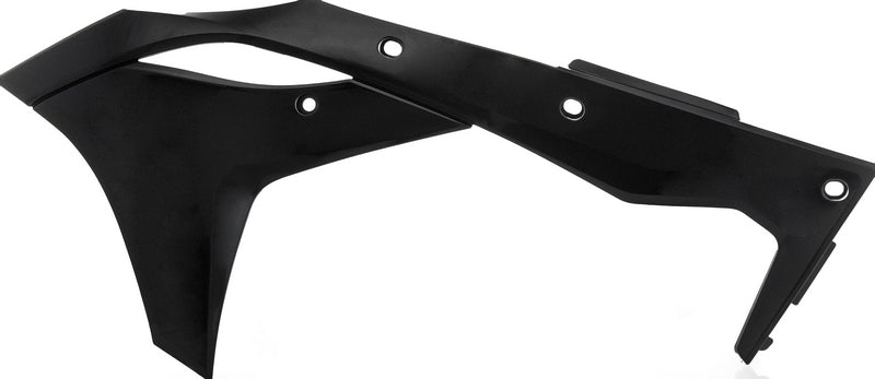 RADIATOR SCOOPS, BLACK