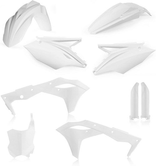 Acerbis Full Plastic Kit Kawasaki White | 0022378