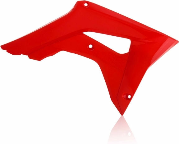 RADIATOR SCOOPS, RED
