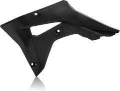 RADIATOR SCOOPS, BLACK